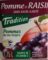 Jus De Fruit (pomme Et Raisin)