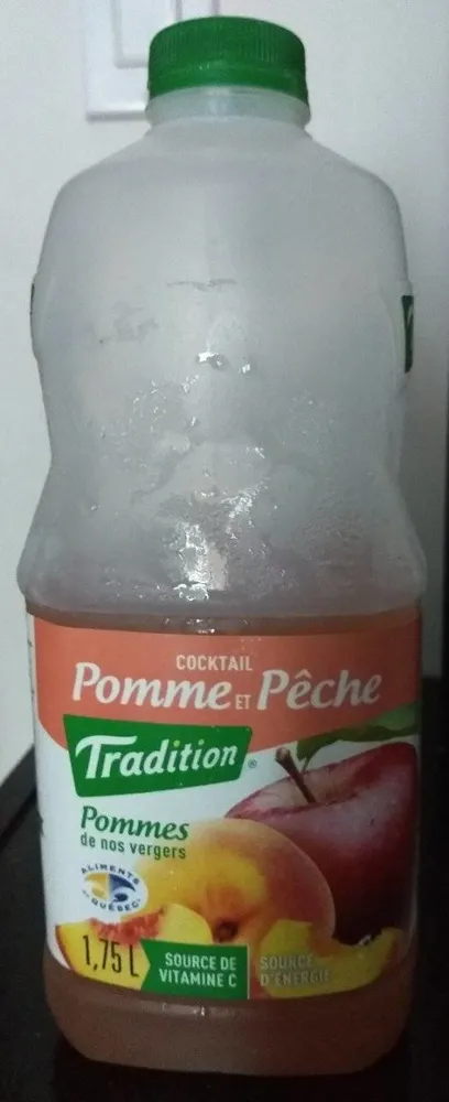 Cocktail Pomme et Pêche
