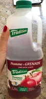 Pomme et grenade sans sucre ajouté