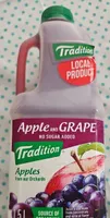 Apple and grape