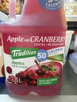 Apple And Cranberry Cocktail No Sugar Added