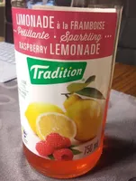 Limonade pétillante à la framboise