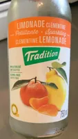 Limonade pétillante clémentine