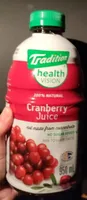 Tradition health Vision Cranberry Juice