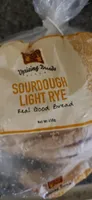 Sour dough light rye bread