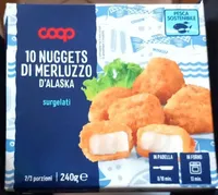 10 Nuggets di Merluzzo d'Alaska