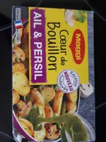 Coeur de bouillon ail et persil