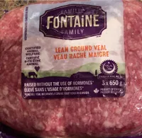 Veau haché maigre