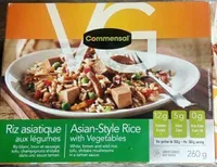 Riz asiatique aux légumes