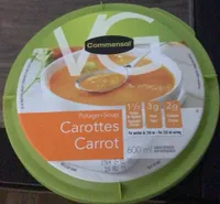 Potage carottes commensale