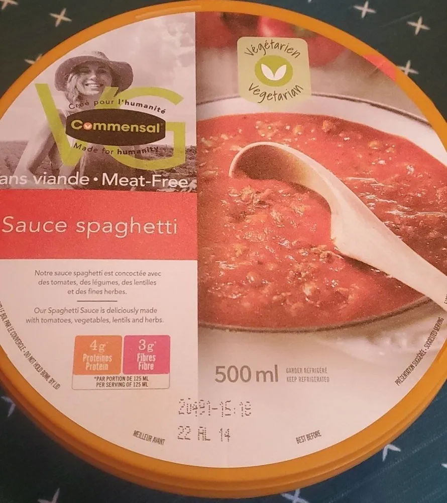 Sauce à spaghetti vegétarienne