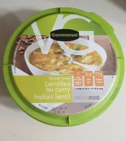 Soupe lentilles au curry