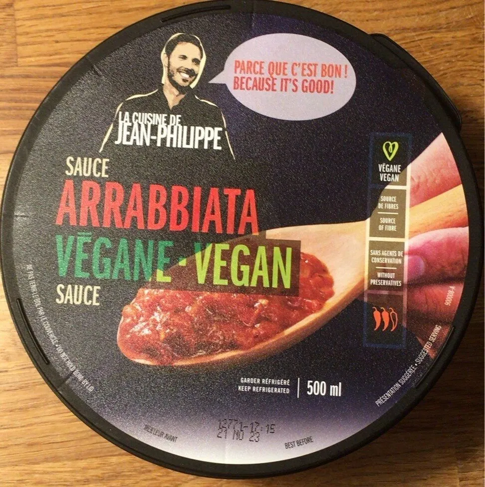 Sauce Arrabbiata végane