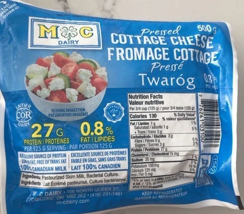 Pressed Cottage Cheese