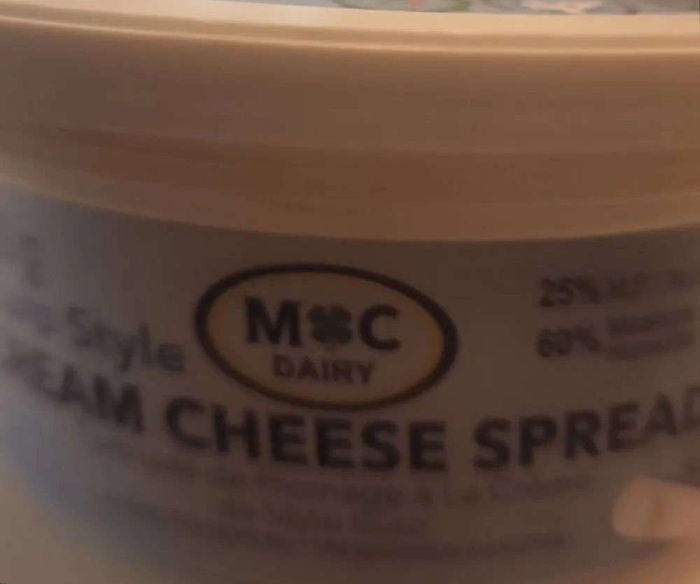 Euro Style Cream Cheese Spread