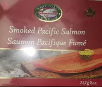 Saumon pacifique fumé