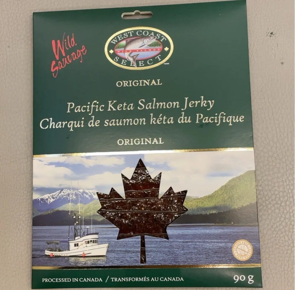 Charqui de saumon