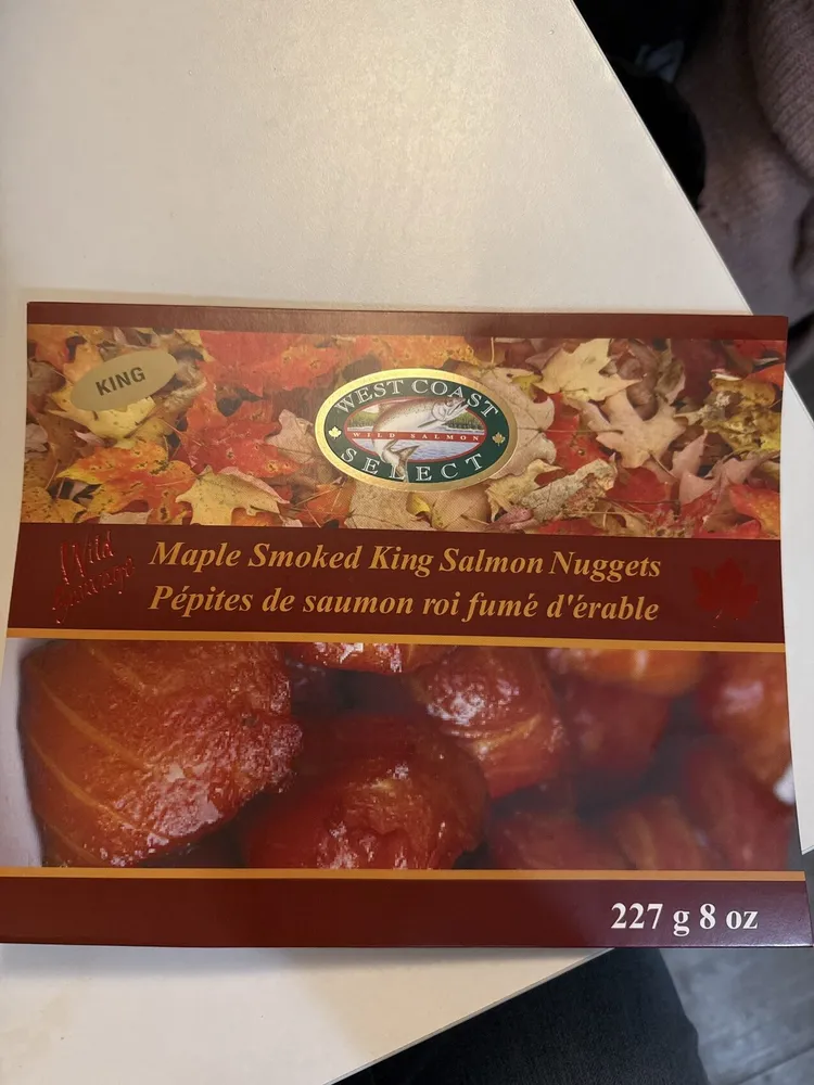 Maple Smoked King Salmon Nuggets