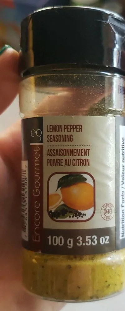 Lemon pepper seasoning