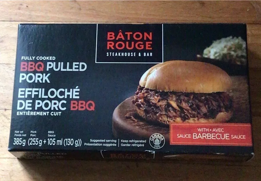 Effiloché de porc BBQ