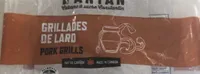 Grillades de lard