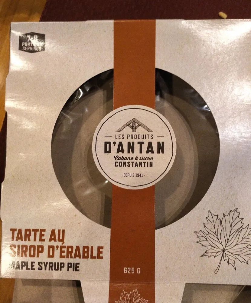 Maple syrup pie