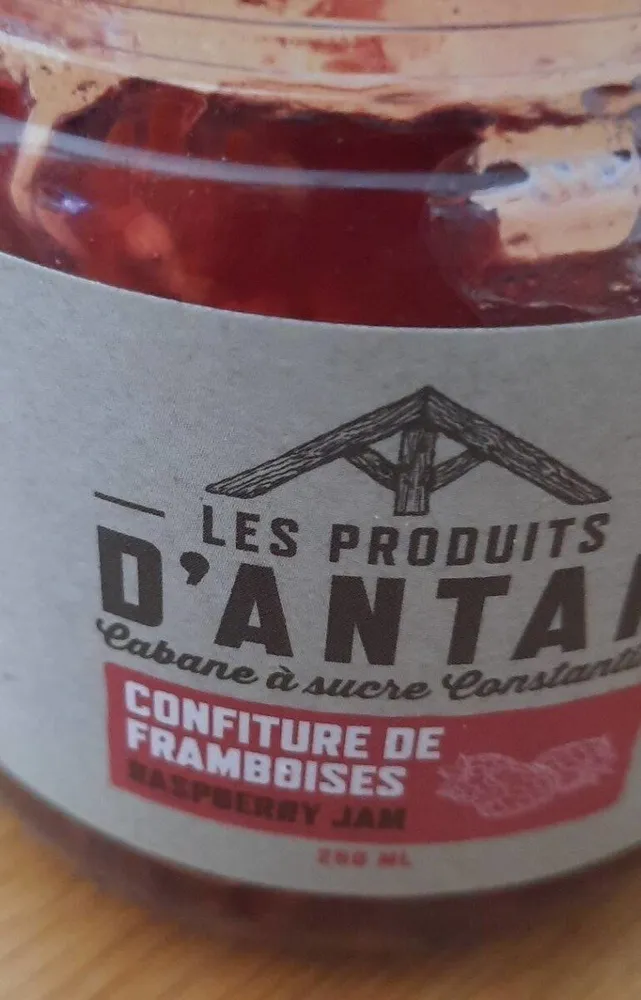 Confiture de framboises