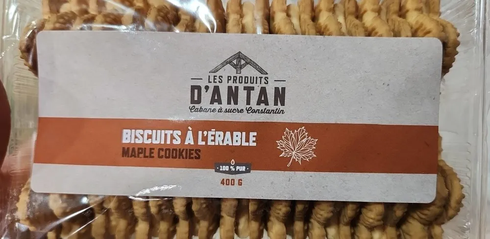 Biscuits à l'érable