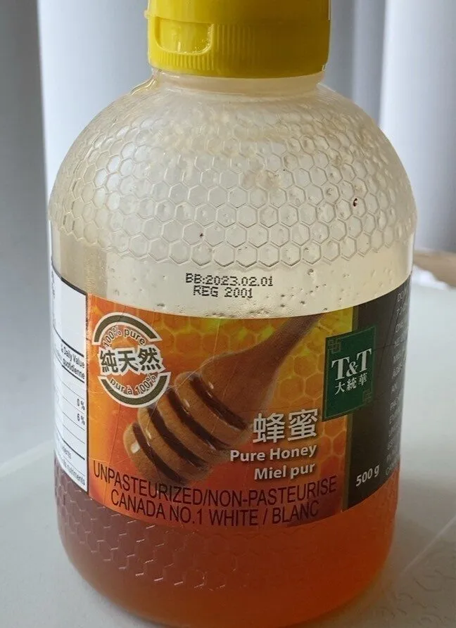 t&t pure honey