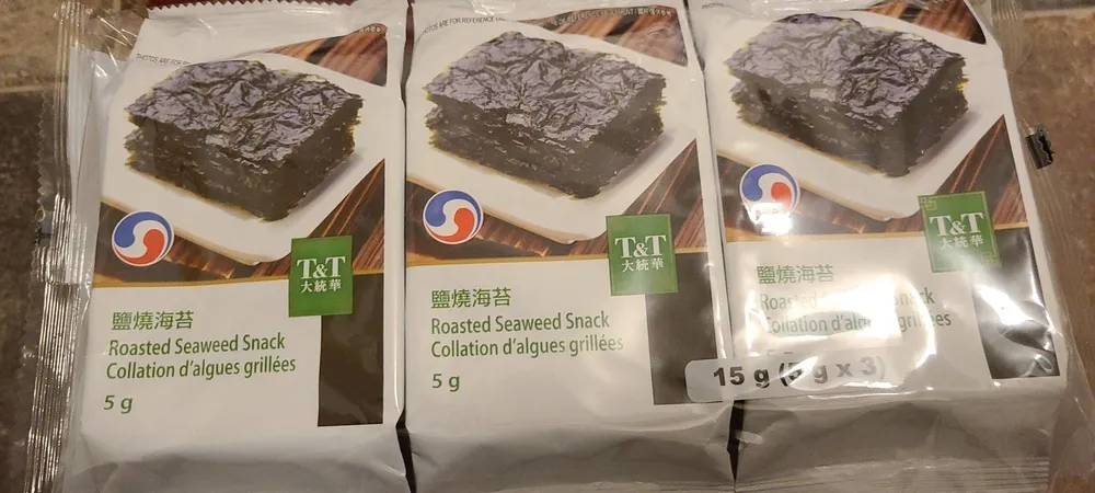 Rosted Seaweed Snack