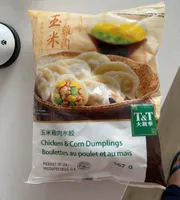 Chicken &Corn Dumplings