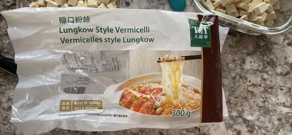 Lungkow Style Vermicelli Vermicelles style Lungkow