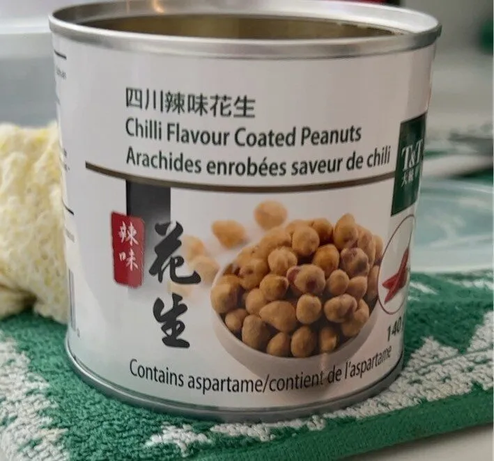 Arachides enrobées saveur de chili