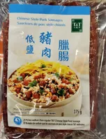 Chinese Style Pork Sausage
