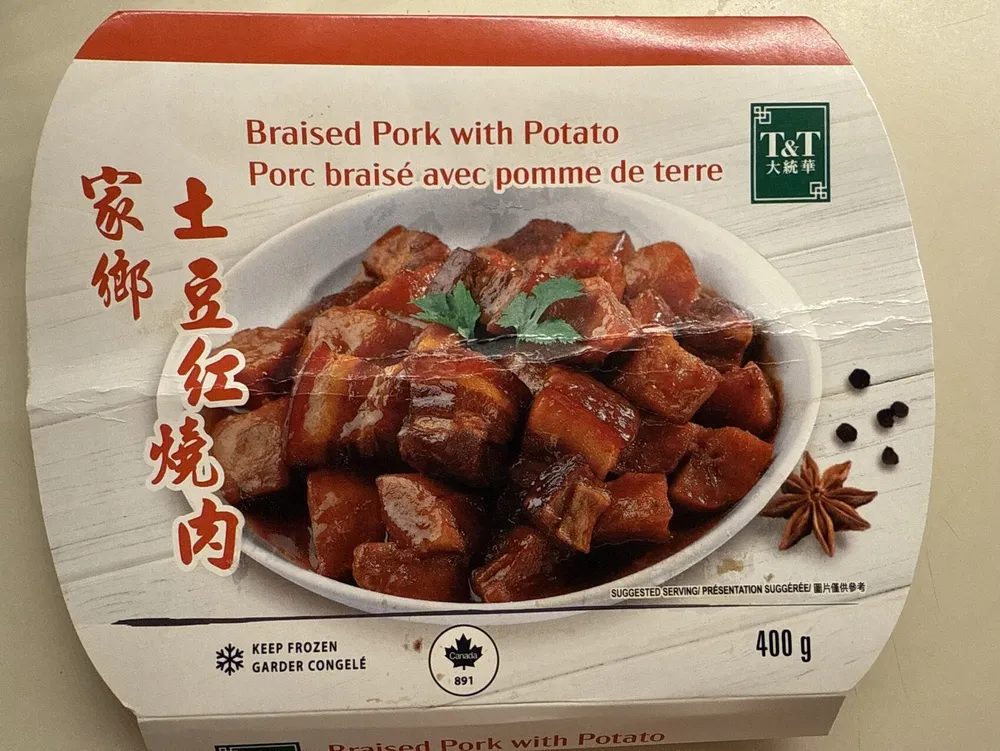 Braised Pork With Potato