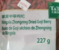 Baies de goji séchées