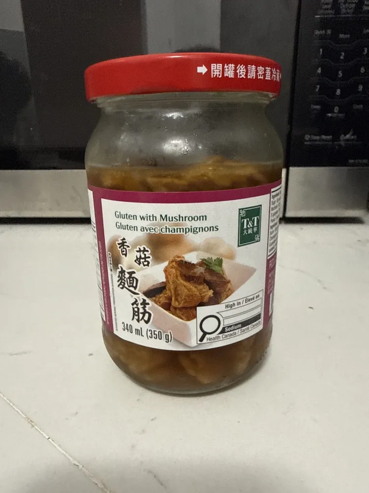 Gluten With Mushroom