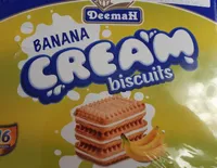 Banana CREAM biscuits