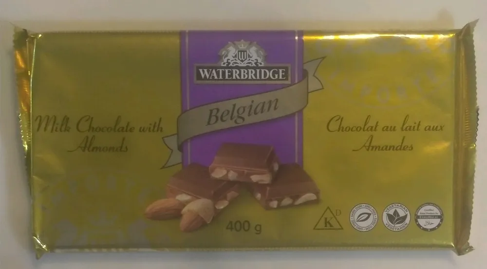 Belgian Milk Chocolate with Almonds