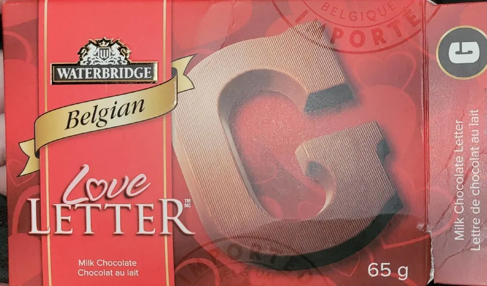 Chocolat love letter