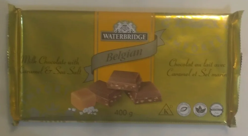 Belgian Milk Chocolate with Caramel & Sea Salt