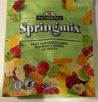 Springmix fruit flavoured candy