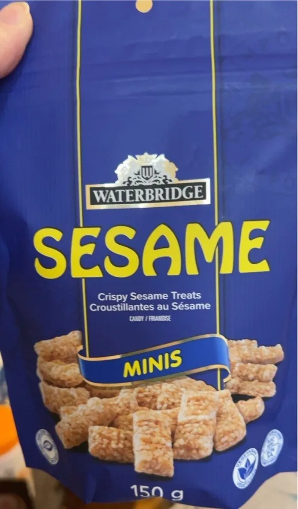 Crispy sesame treats