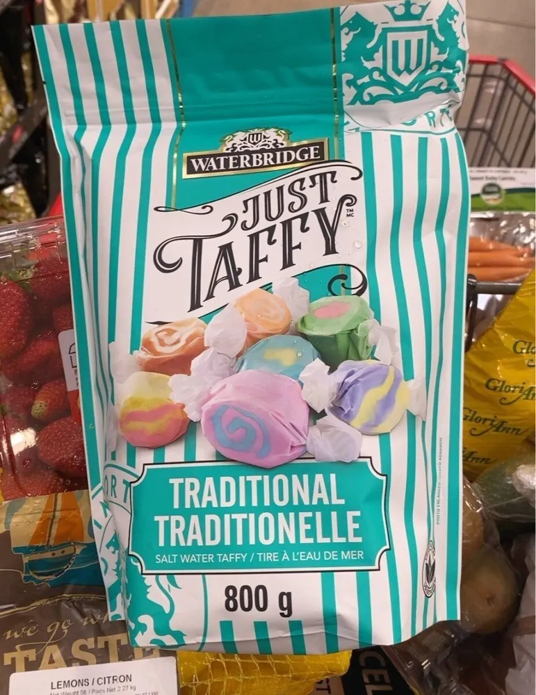Salt water taffy