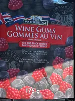 Wine Gums Red And Black Berries