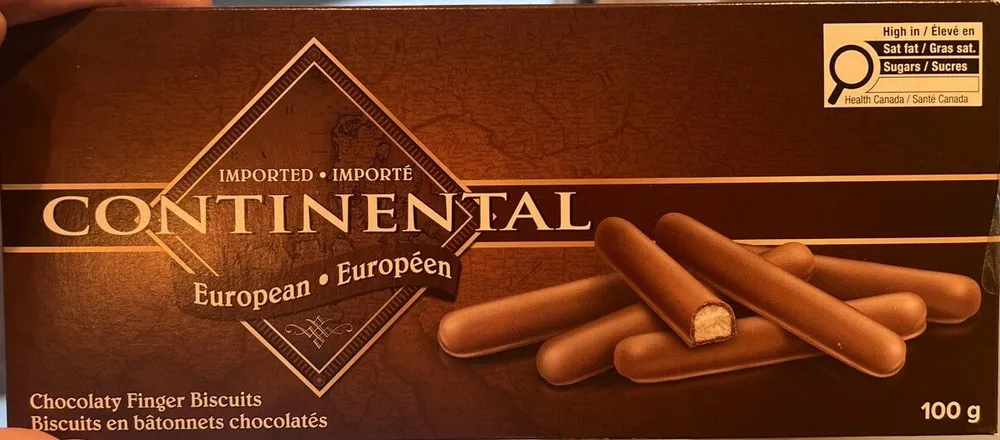 Chocolaty Finger Biscuits