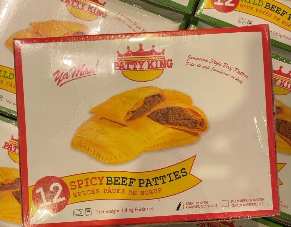 Spicy beef patties