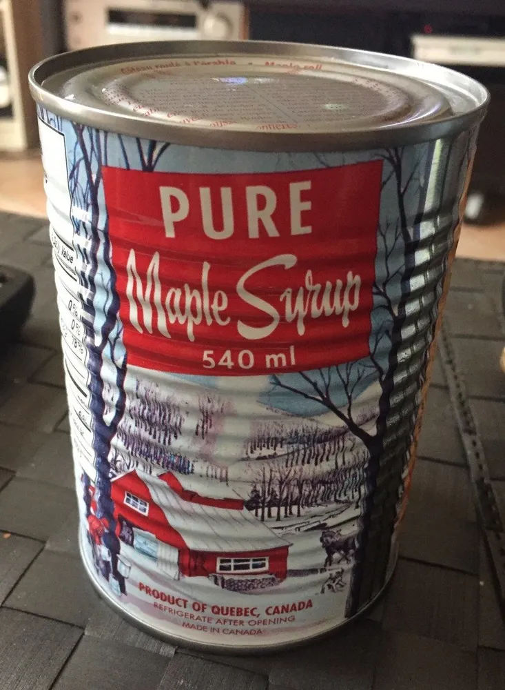 Sirop d'erable pur