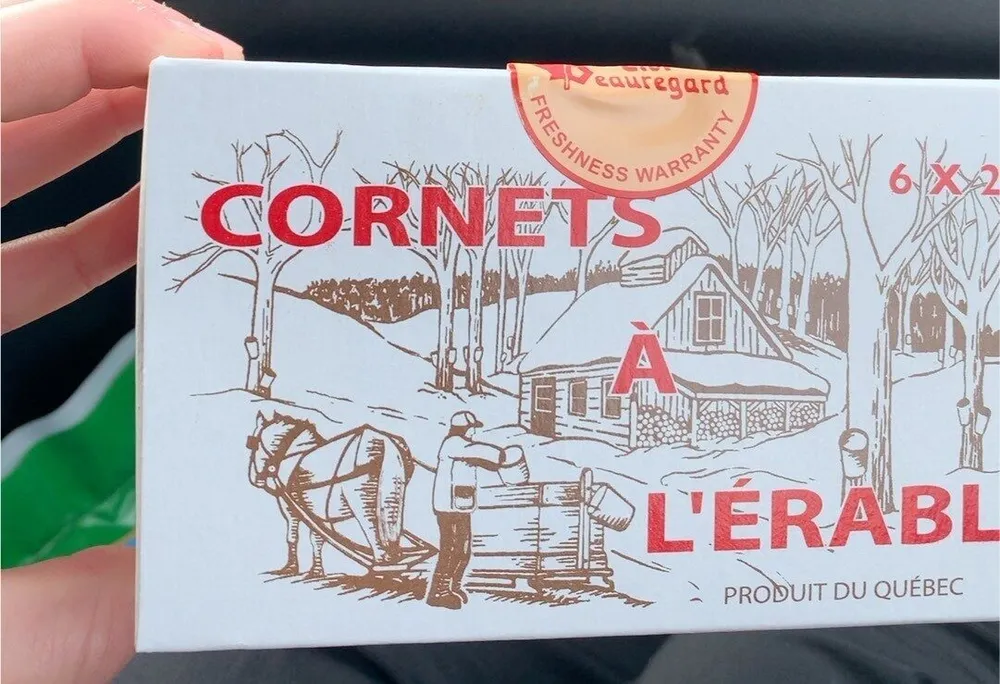 Cornets à l’érable