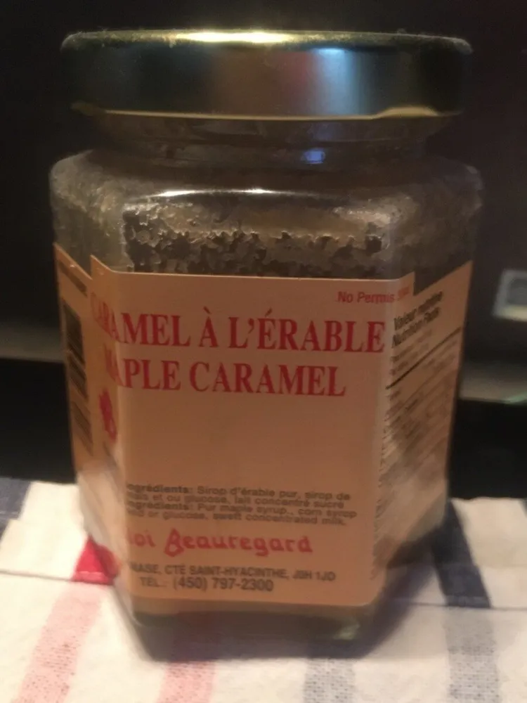 Caramel a l'erable